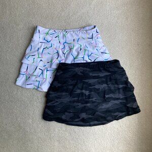 Set of two Athleta Girl twnnis skorts